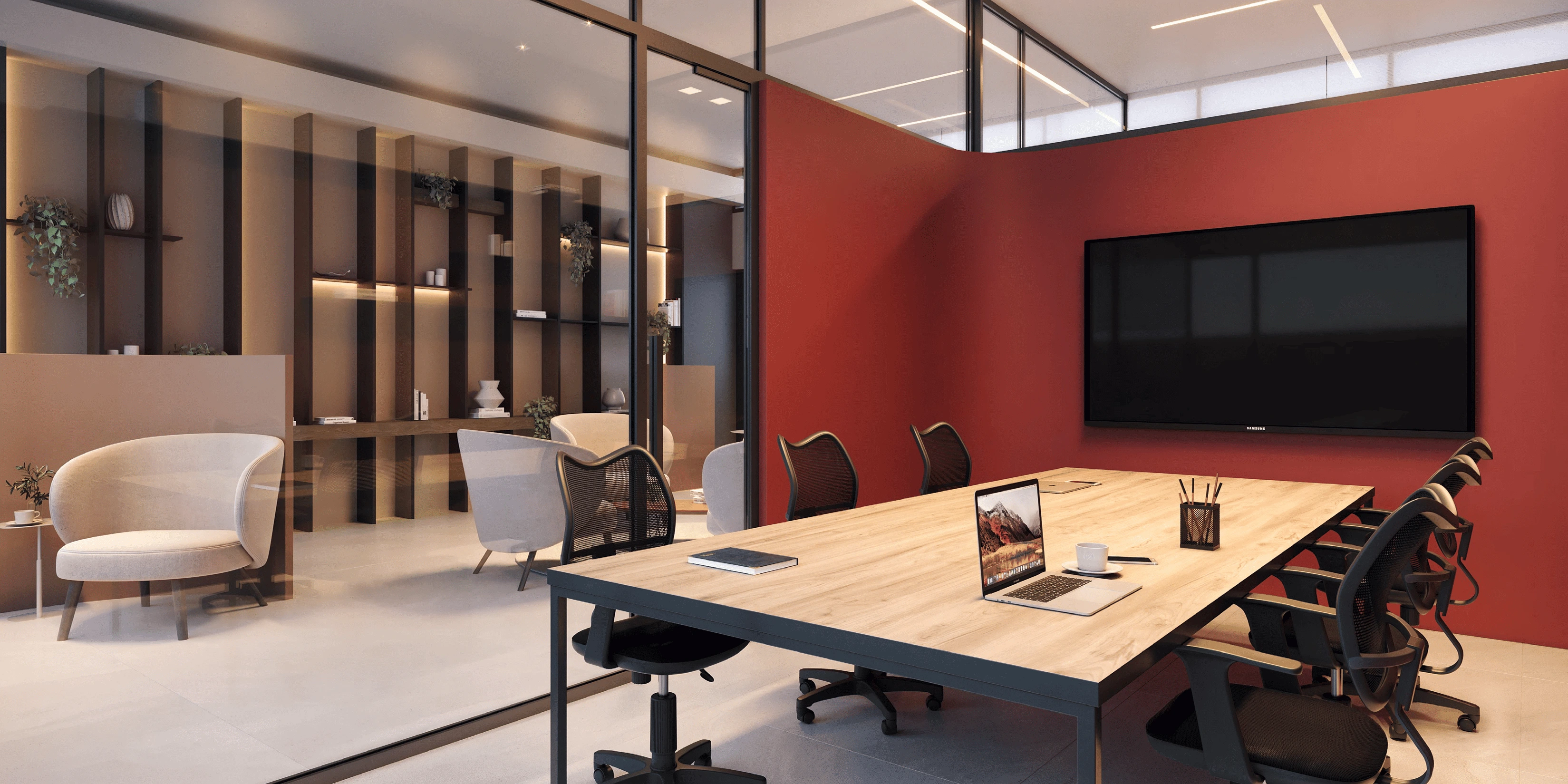 Vista do apartamento