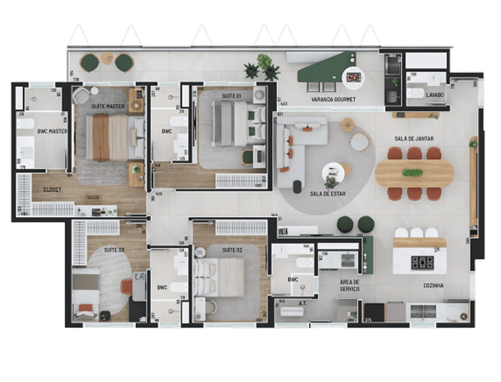 Planta Planta Tipo A